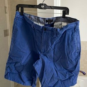 Banana republic men’s shorts flat front waist 36 blue shorts